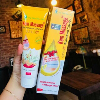 Kem Tan Mỡ Gừng Ớt Ngân Bình( tặng thước đo)