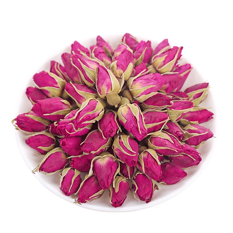 nụ hồng khô đà lạt đẹp da sáng tông da trà thảo mộc sỉ 100 gram