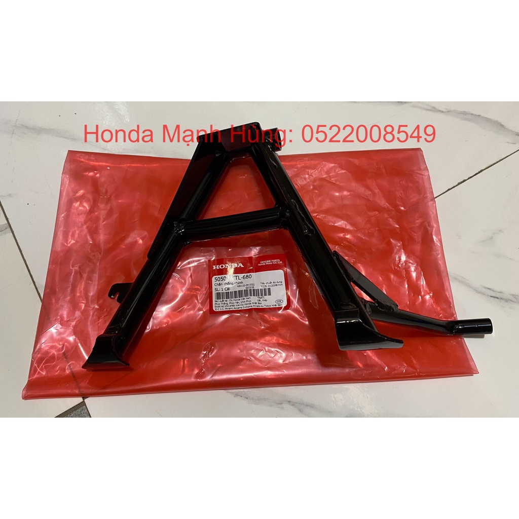 Chân chống chính - chân chống đứng HONDA WAVE RS100, WAVE Cá. (50500KTL680)