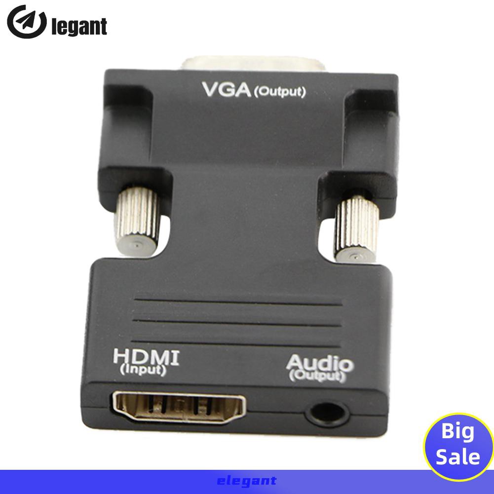 Bộ Chuyển Đổi Hdmi 1080p Sang Vga Cho Máy Tính