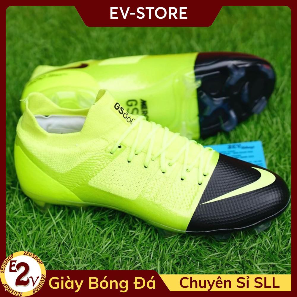 [FreeShip Giày Bóng Đá 𝗙𝗚 𝗡𝗶𝗸𝗲 𝗠𝗲𝗿𝗰𝘂𝗿𝗶𝗮𝗹 𝗚𝗦 𝟯𝟲𝟬 Chuối Đen Cao Cổ - Giày Đá Bóng Nam Cao Cấp