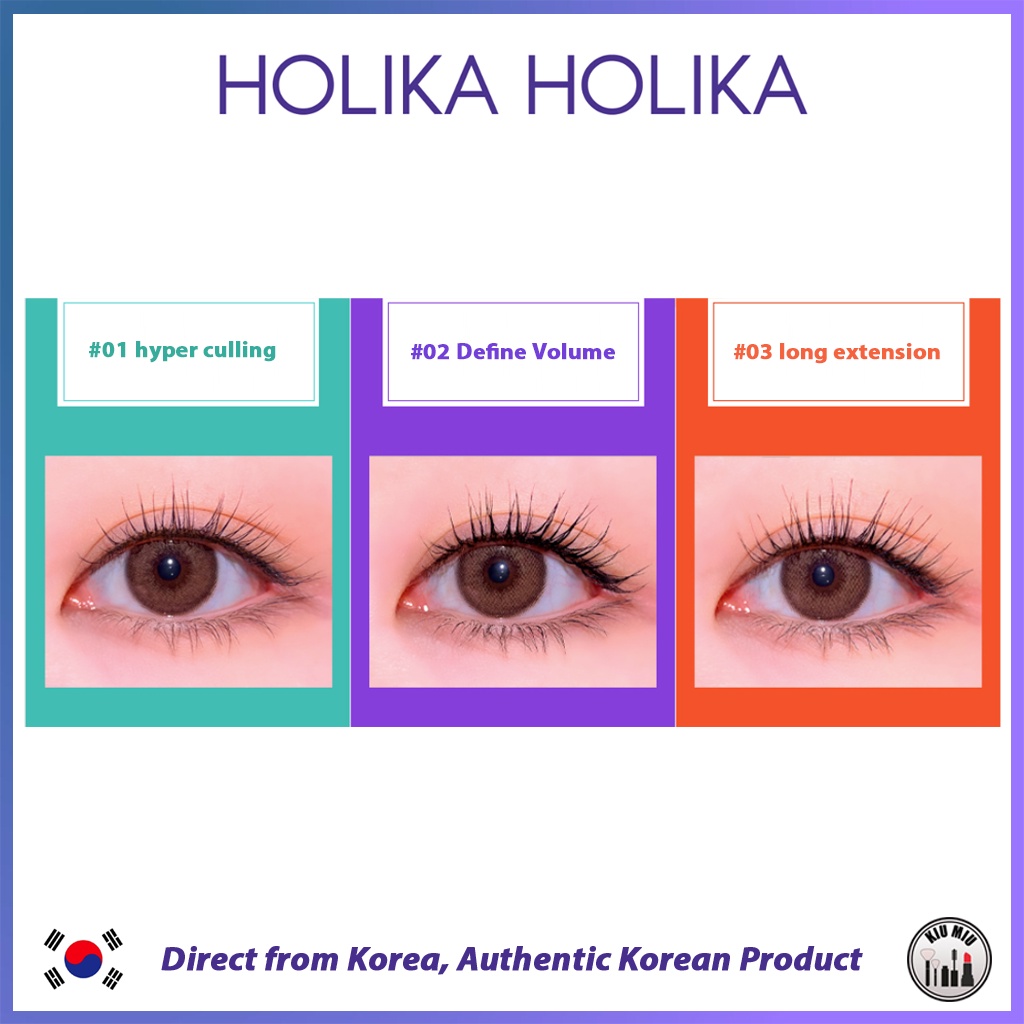 HOLIKA HOLIKA LASH CORRECTING MASCARA 1+1 *ORIGINAL KOREA*