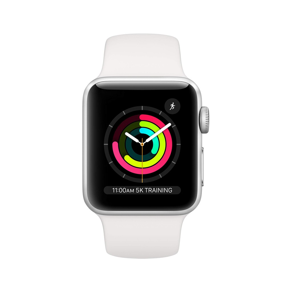 Apple Watch Series 3 GPS 38mm viền nhôm dây cao su 38 mm