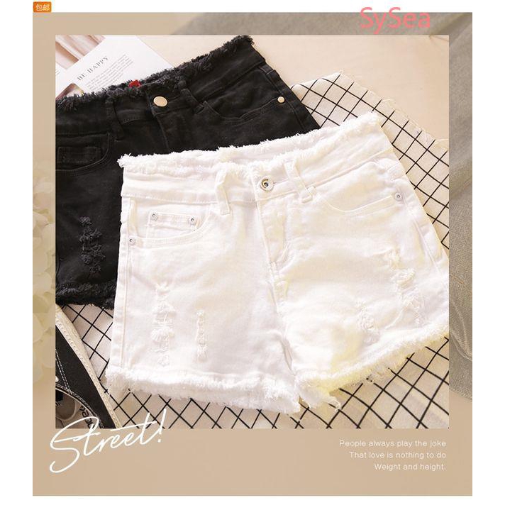 Quần Short Jean Có Túi Dành Cho Nữ