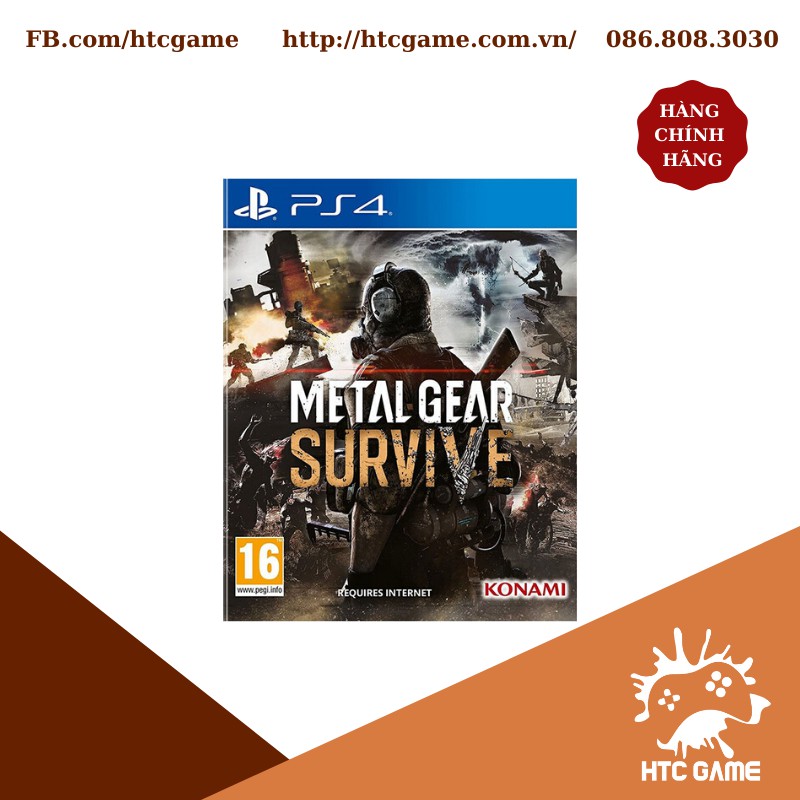Đĩa game Metal Gear Survive dành cho máy PS4