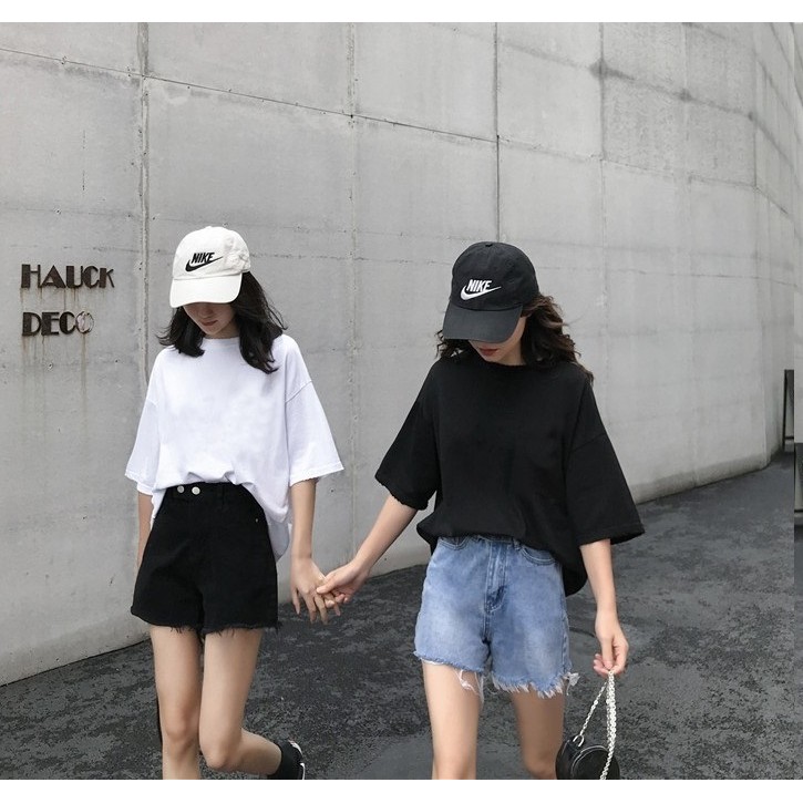 áo thun tay lỡ nam &amp; nữ FOME RỘNG chất thun xịn 4T04