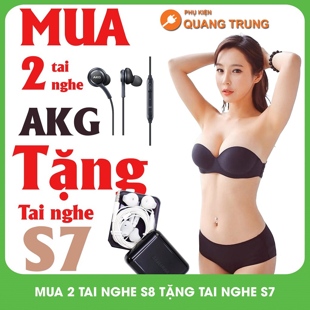 [SIÊU KHUYẾN MÃI] Mua 2 tai nghe akg tặng ngay tai s7 chuẩn hãng