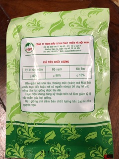 Hạt giống Cải cúc nếp 20 gr ☘️