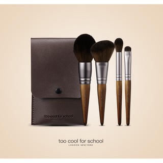 [Hàng mới về] Set 4 cọ trang điểm TOO COOL FOR SCHOOL đa năng tiện lợi