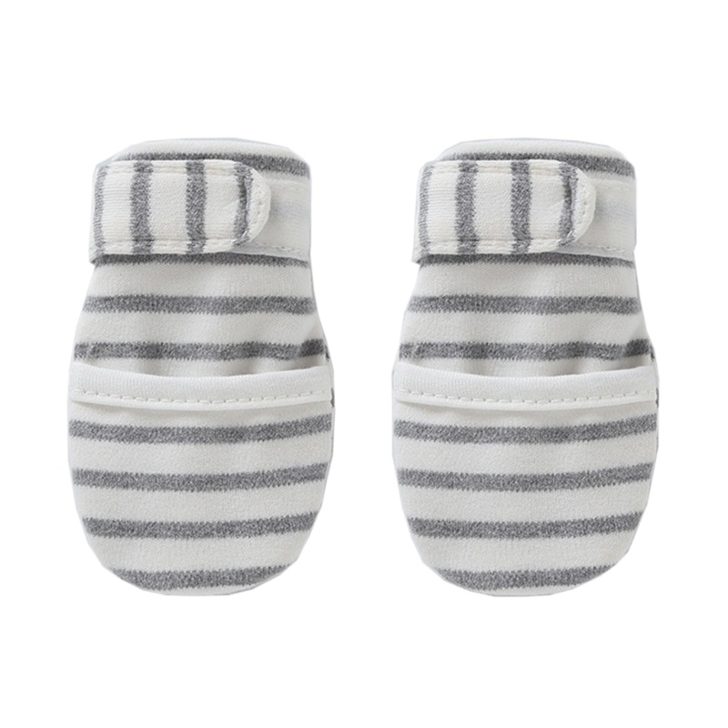 1 Đôi Găng Tay Cotton Mềm Mại Bảo Vệ Chống Xước Cho Bé Sơ Sinh