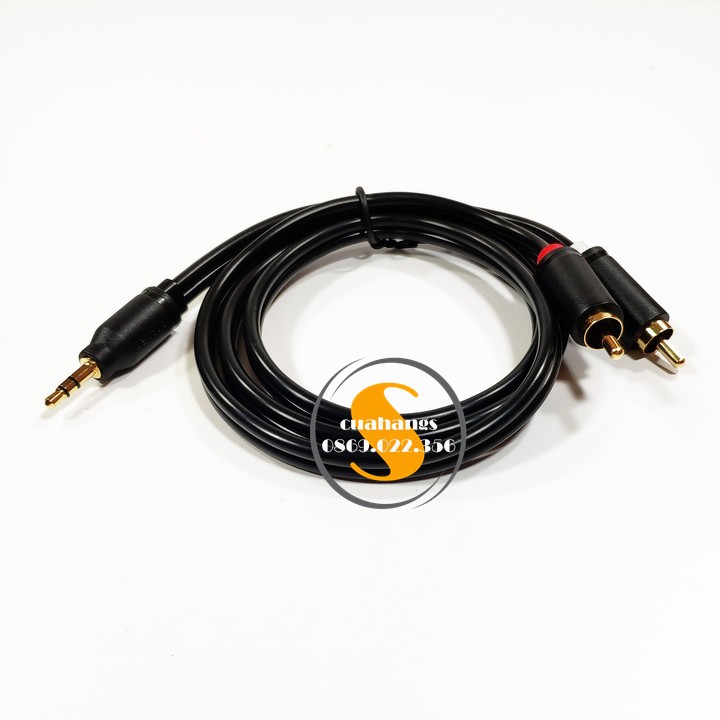 Dây Audio 3,5mm ra 2 đầu RCA Hoa sen Lenovo