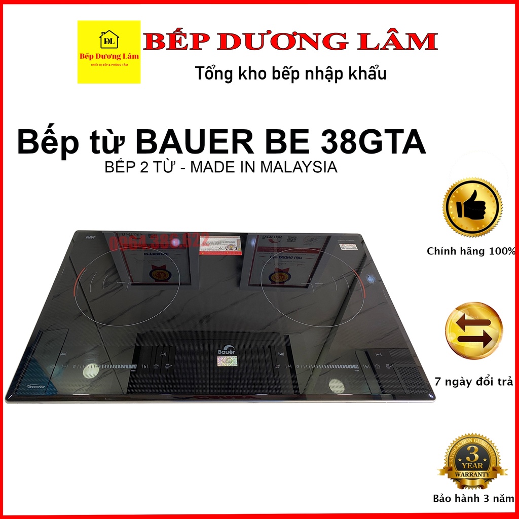 , Mẫu Bếp Điện Đôi Mới Nhất Của Bauer Việt Nam
