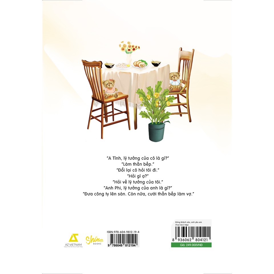 Sách - Combo Đừng Khách Sáo, Anh Yêu Em (Tập 1+2)