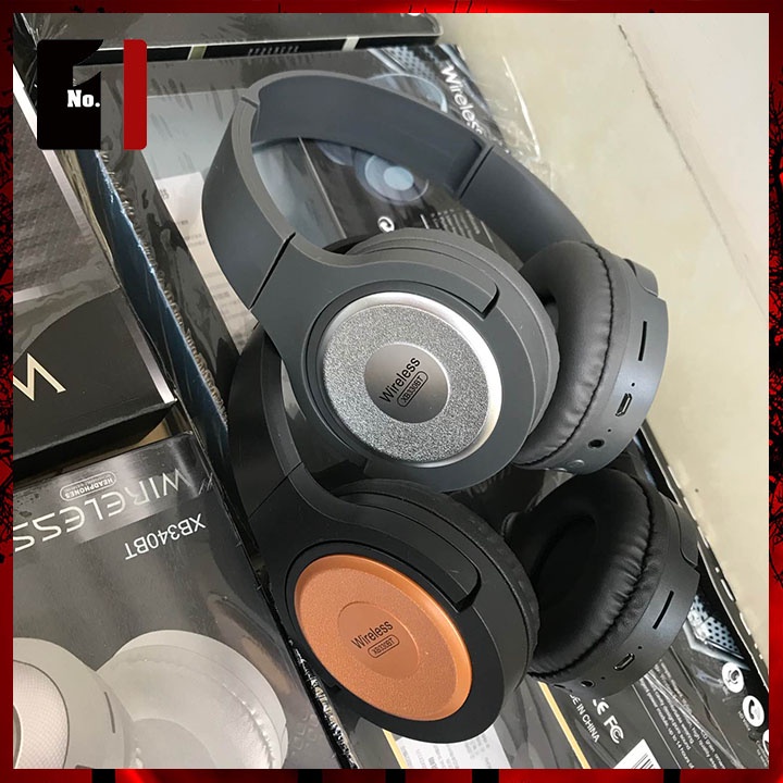 Tai Nghe Headphone Chụp Tai Bluetooth XB330BT Tai Nghe Nhạc Điện Thoại Úp Tai Không Dây