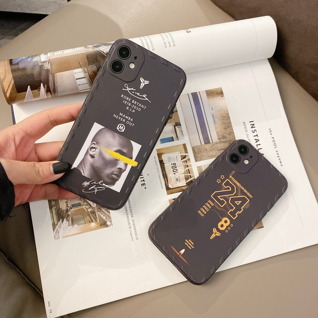 Ốp điện thoại IMD in hình Kobe Bryant cho Iphone 7/8 7 Plus/8 Plus X/Xs Xs Max 11 11 Pro 11 Pro Max