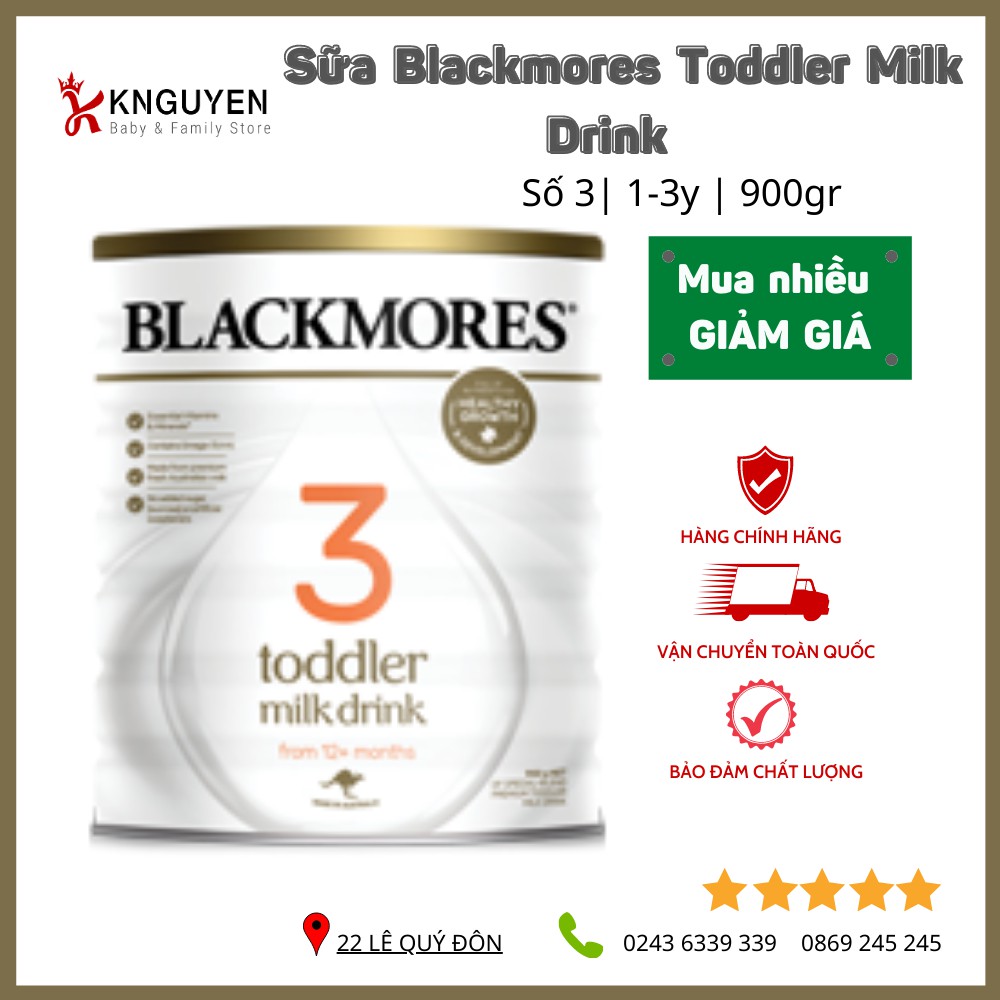 Sữa bột Blackmores [Giá tốt nhất] số 1, 2, 3 900g Úc | BigBuy360 - bigbuy360.vn