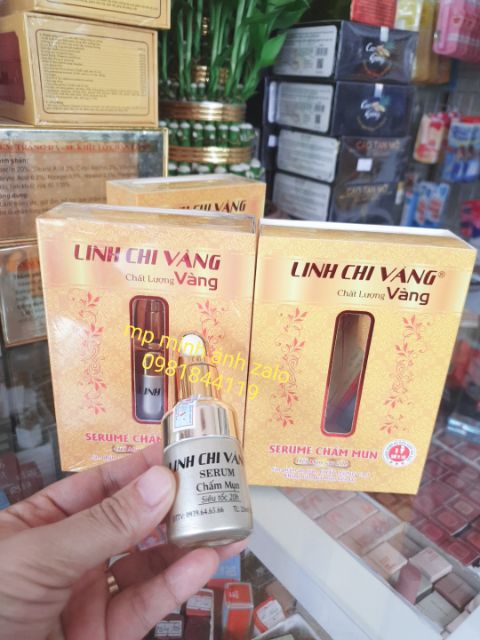 Serum linh chi vàng 30g.