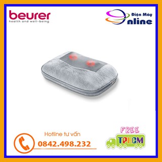 (Thiết Bị Chính Hãng) Gối Massage Có Đèn Hồng Ngoại Beurer MG145 - Nhập Khẩu Đức