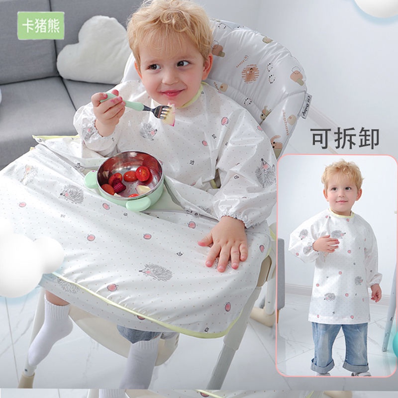 Hàng Có Sẵn Ghế Ăn Dặm Cỡ Lớn Che Phủ Toàn Diện Chống Thấm Nước Chống Dầu Có Ghế Ăn Dành Cho Trẻ Em