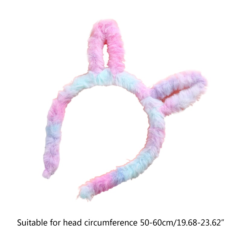 Flgo Băng Đô Tai Mèo Màu Gradient Dễ Thương