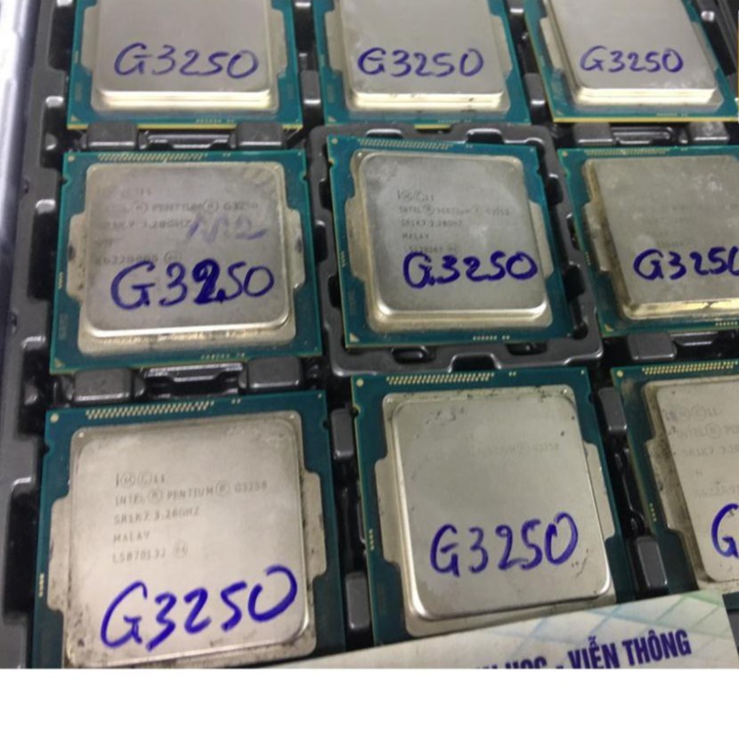 Chip CPU G3250 2ND, Xung nhịp lên đến 3.2GHz, Socket LGA 1150, 2 nhân 2 luồng
