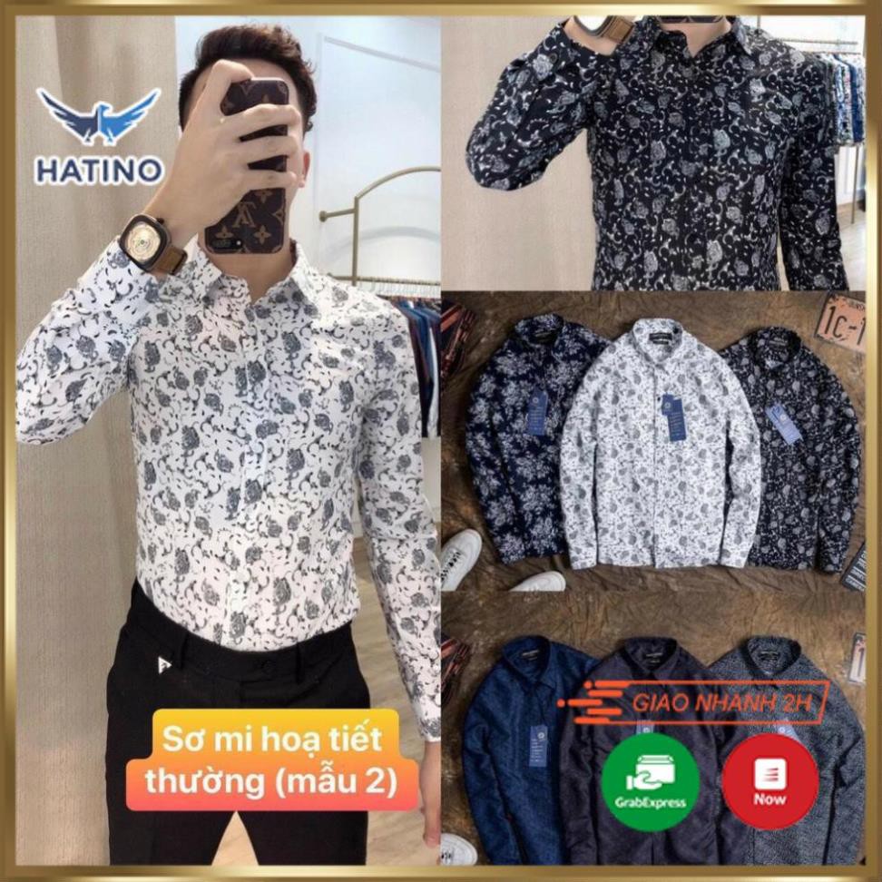 Áo sơ mi nam họa tiết ,áo sơ mi công sở cao cấp trẻ trung, chất liệu cotton  thoáng mát