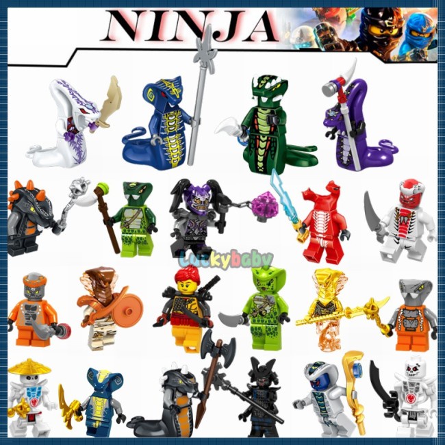 Mô Hình Lắp Ráp Lego Ninjago Hình Rắn Cho Trẻ Em