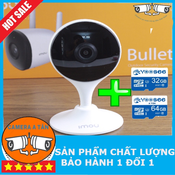 Camera Imou C22 2022giám sát  2M Quan Sát Thông Minh-Bảo hành 24 tháng có kèm thẻ 32gb và 64gb