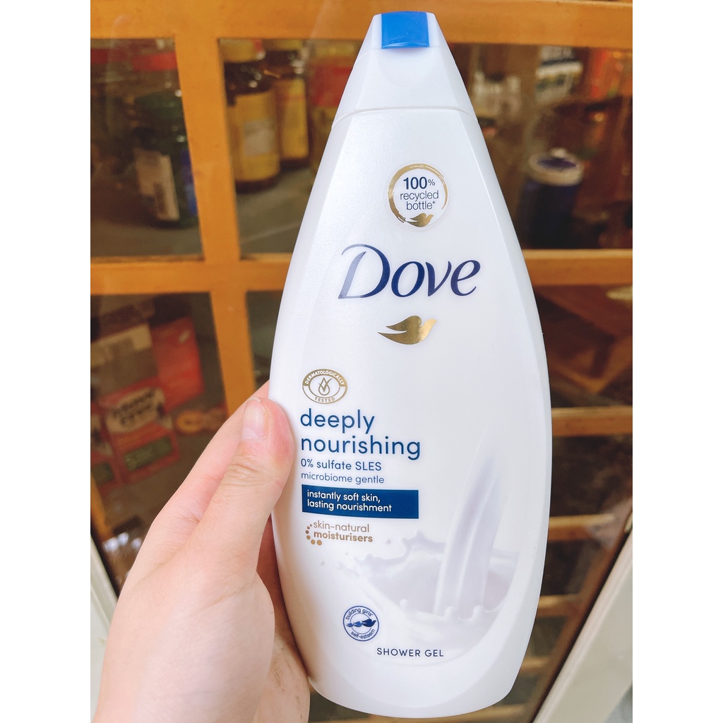 Sữa tắm dưỡng ẩm DOVE Mỹ Deep Moisture 500ml