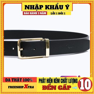 [ĐẲNG CẤP-DA THẬT] Thắt lưng nam/Thắt lưng bò da thật nguyên tấm Rainbow 003