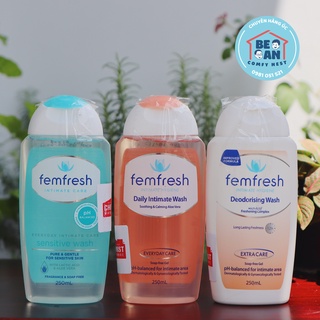 Dung dịch vệ sinh phụ nữ cao cấp Femfresh 250mL - Nhiều lựa chọn mùi hương