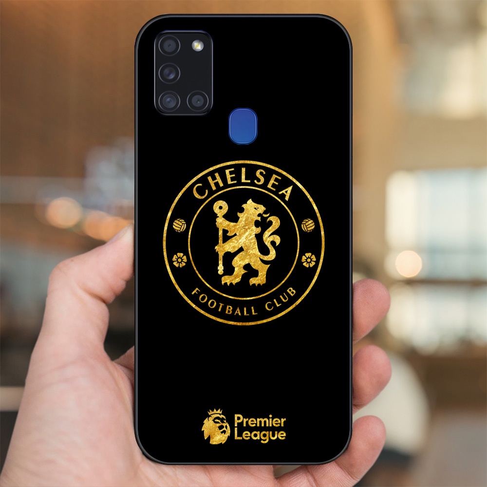 Ốp lưng Samsung A21S viền đen in hình Chelsea FC