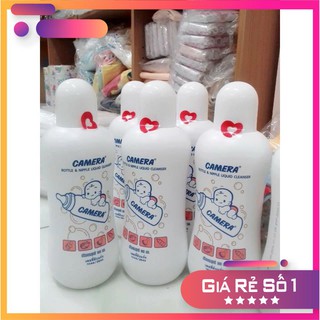 Nước Rửa Bình Sữa Và Núm Vú Camera 900ml