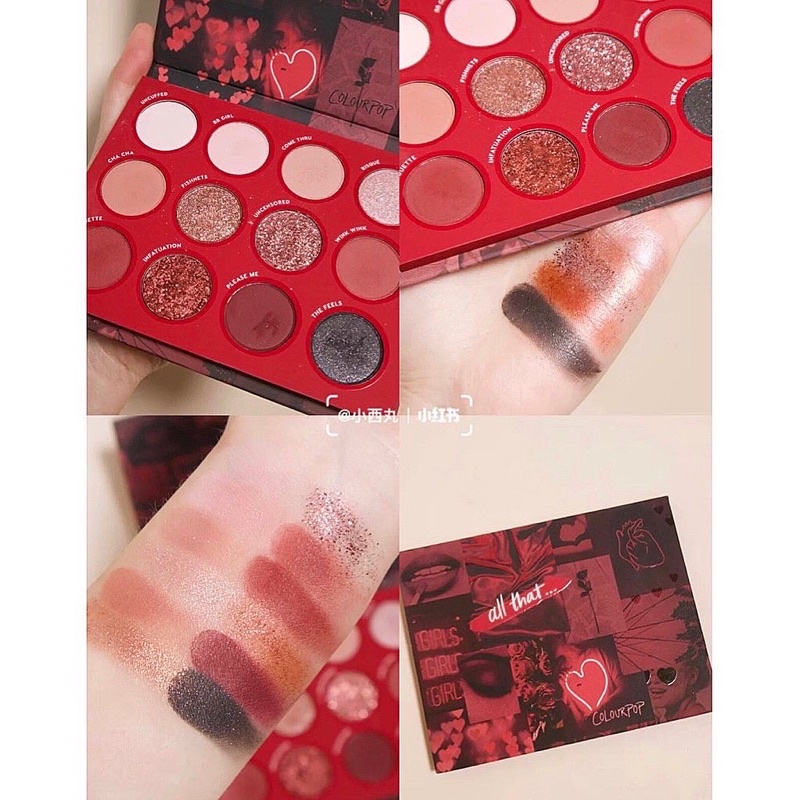 AUTH - SALE OFF PHẤN MẮT COLOURPOP ALL THAT