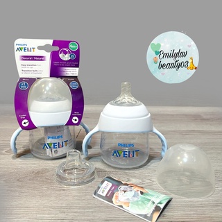 Bình tập uống 2-in-1 Avent cho bé 4M+ 150ml [hỗ trợ thay núm uống sữa]