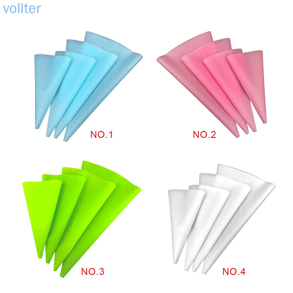 Set 4 Túi Bắt Kem 4 Kích Cỡ