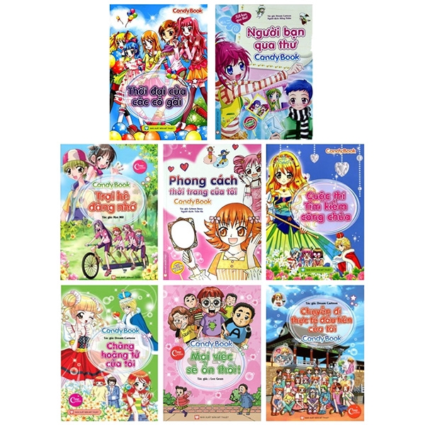 Sách - Bộ Sách Candy Book 2 (Bộ 8 Cuốn)