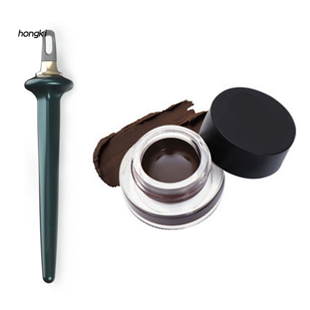 Bộ bút kẻ mắt bằng silicon mềm tự nhiên màu xanh lá đậm chống thấm nước cho nữ
 | BigBuy360 - bigbuy360.vn