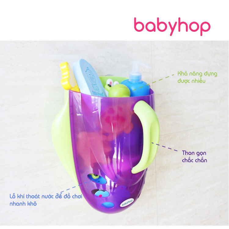 Cốc đựng đồ chơi nhà tắm babyhop