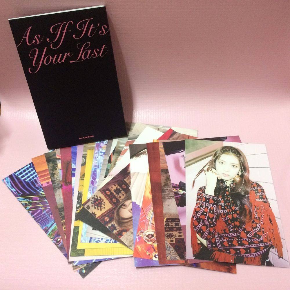 Bộ Ảnh Postcard BLACKPINK As If Your Last - Cửa Hàng Kpop