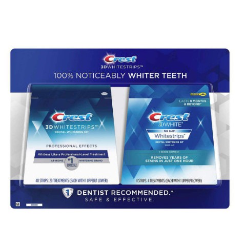 Lẻ Miếng dán Crest 3D whitestrips Professional Efects