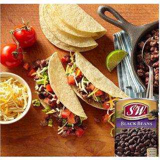 Đậu đen S&W Black Beans 425g