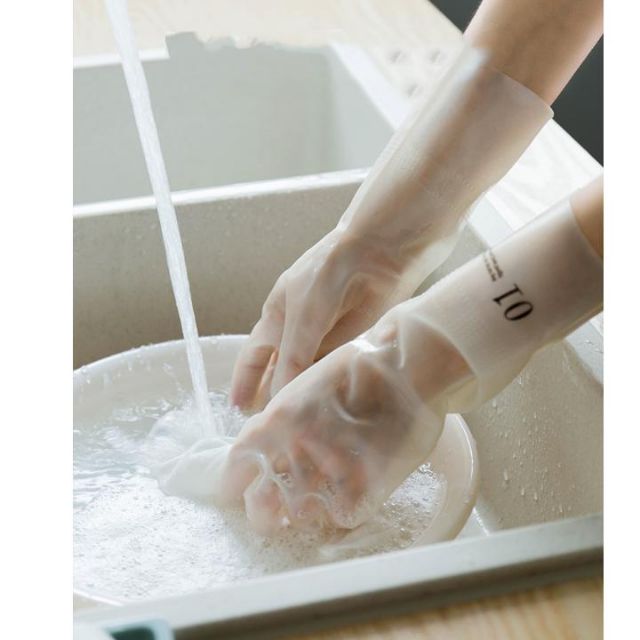 Găng tay cao su siêu dai - Găng tay rửa bát