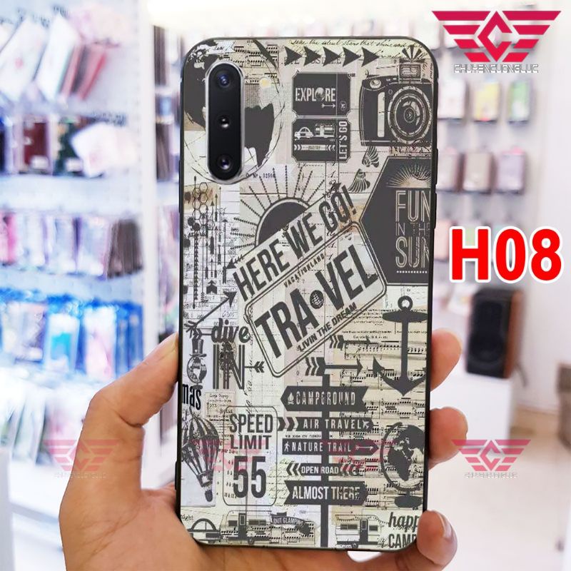Ốp Samsung Galaxy Note 9 , Note 10 , Note 10+ , Note 10 Plus lưng kính cường lực