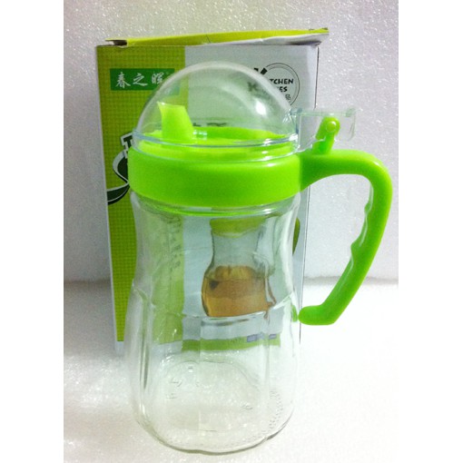 Bình Thủy Tinh Nắp Bật Đựng Dầu Ăn, Nước Mắm - 550ml, vịt dầu mắm thủy tinh 550ml | BigBuy360 - bigbuy360.vn