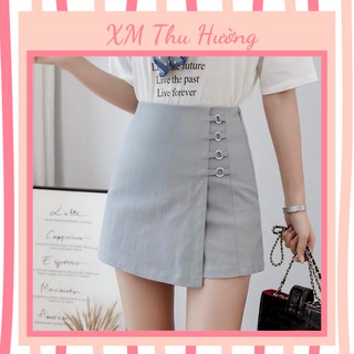 Quần giả váycó vạt kèm khuyên tròn 🍉 SIÊU HOT 🍉 năng động cá tính