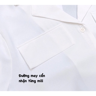 Áo sơ mi cổ vest