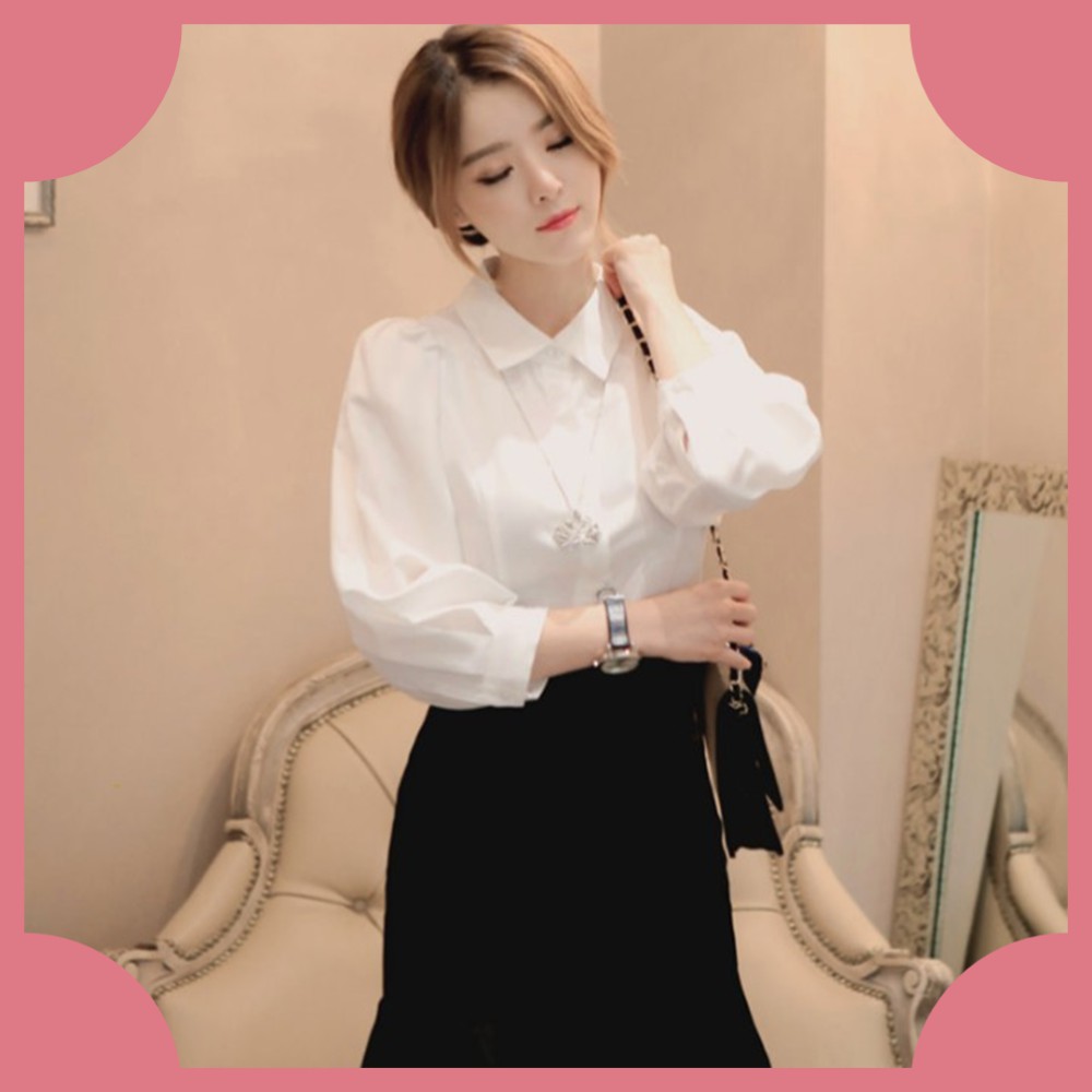Set Sơ mi + Chân váy Mã 235 - Đặt hàng trên Livetream
