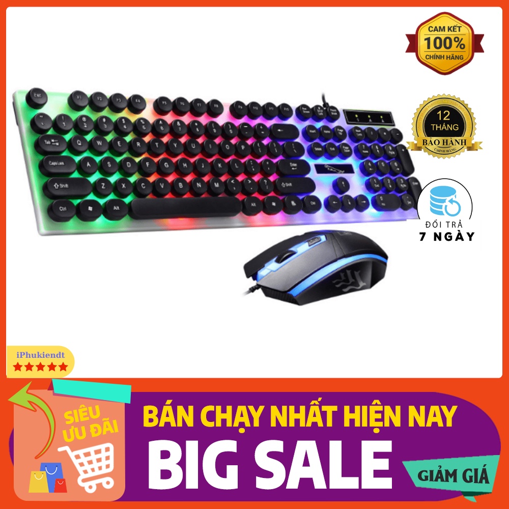 Bộ bàn phím và chuột có dây led chuyên game - BH 6 tháng