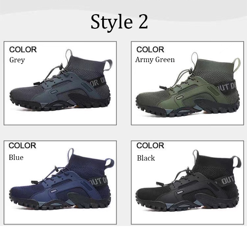 Size 39-46 giày đi bộ đường dài thời trang nam nhẹ ngoài trời giày thể thao đi bộ cắm trại giày chạy bộ giày thể thao thông thường